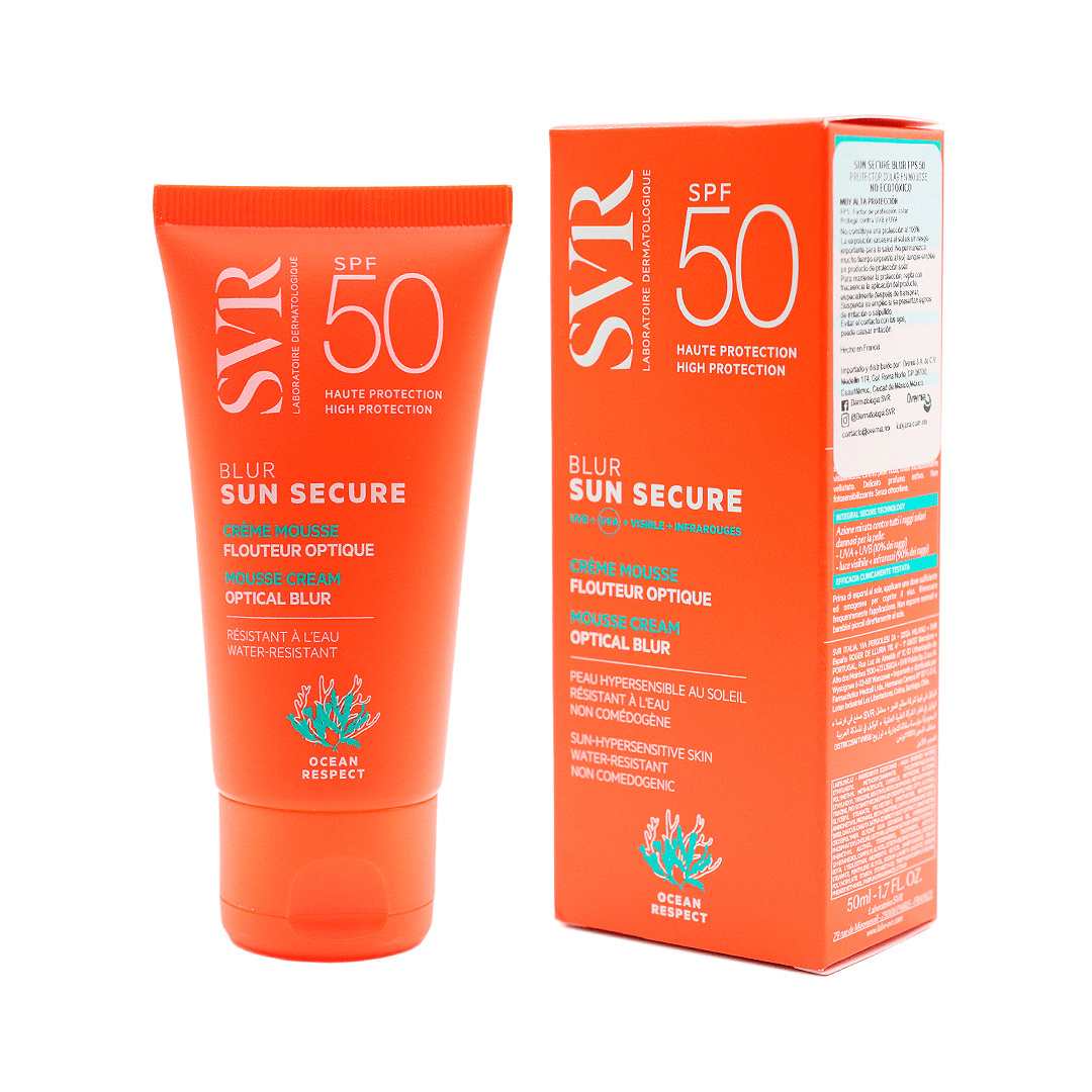 SVR SUN SECURE blur za lice sa zaštitom od sunca SPF50, 50 ml • Apoteka ...