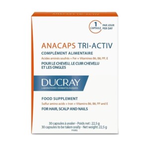 Ducray Anacaps tri-ACTIV kapsule za kosu, vlasište i nokte