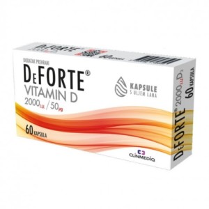 DeFORTE vitamin D 2000IU kapsule
