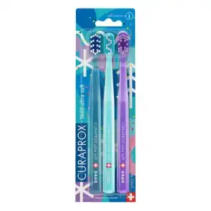 Curaprox CS 5460 Limited edition četkica za zube Winter Edition a1x3 blue