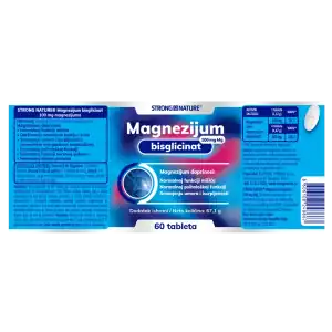Strong Nature Magnezijum Bisglicinat 100 mg