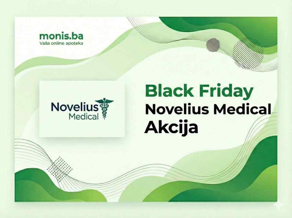 Black Friday akcija Novelius brenda.