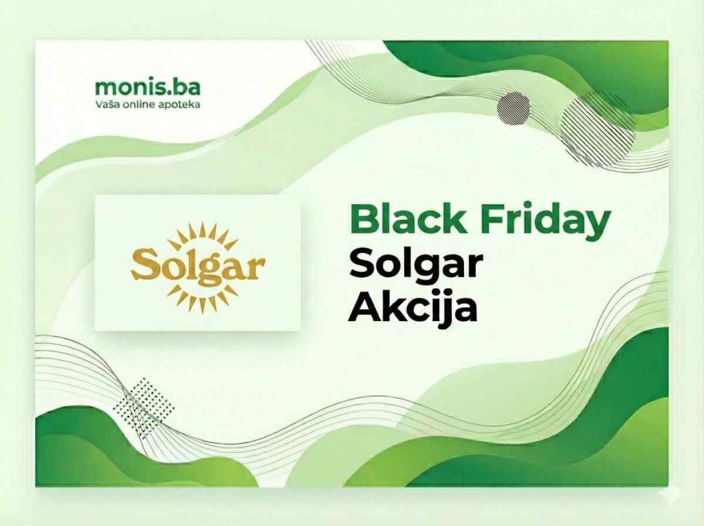 Black Friday Akcija Solgar Brenda
