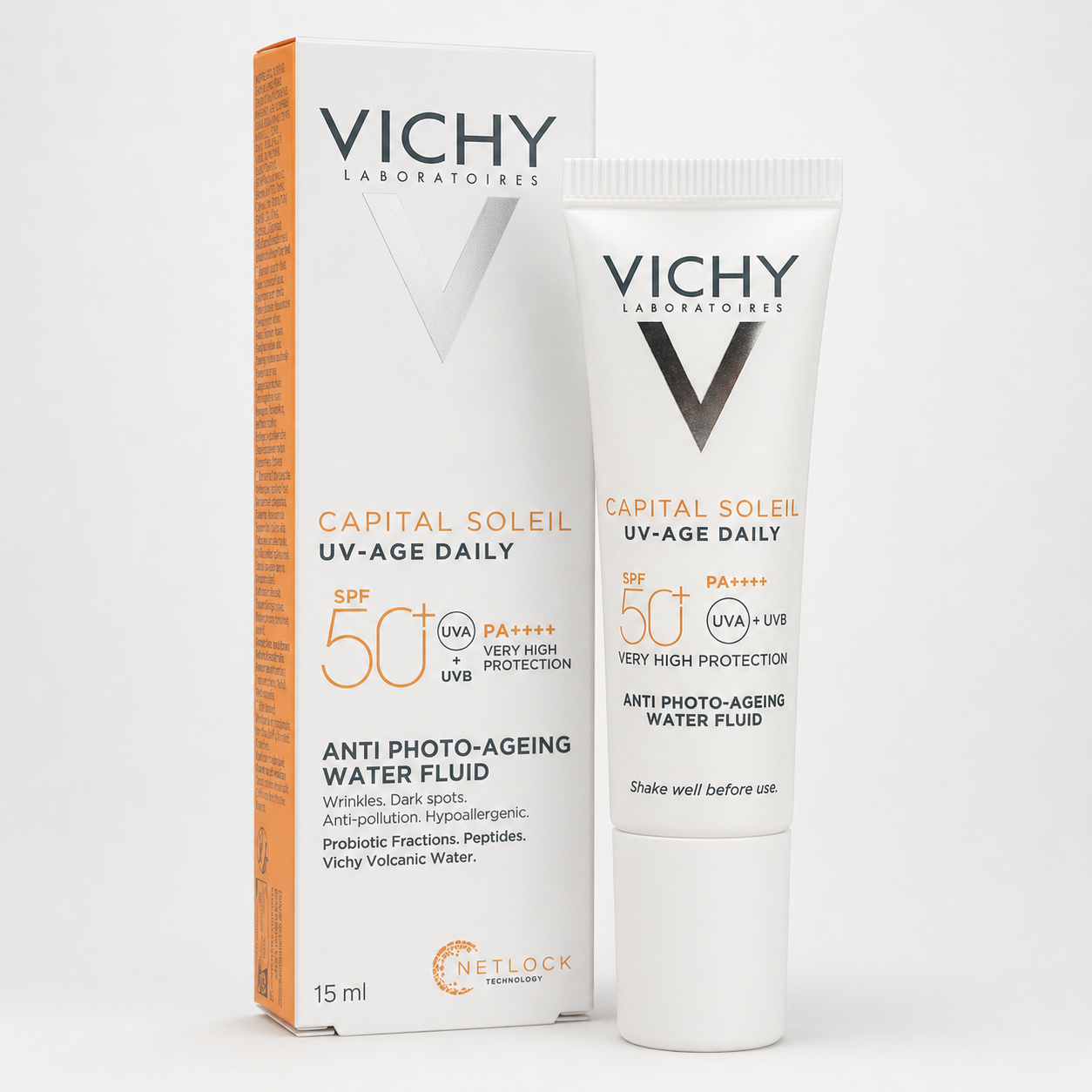 Vichy Capital Soleil UV-Age Daily SPF50+ fluid 15ml – POKLON