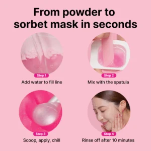 Dr. Jart+ Cryo Sorbet Icy Facial Mask Fresh Glow 0,96 g x 4 apoeka