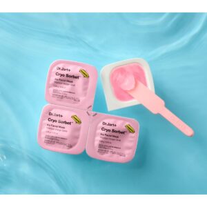 Dr. Jart+ Cryo Sorbet Icy Facial Mask Fresh Glow 0,96 g x 4 monis