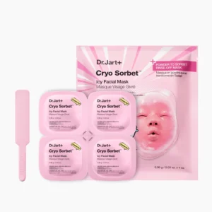 Dr. Jart+ Cryo Sorbet Icy Facial Mask Fresh Glow 0,96 g x 4 monis