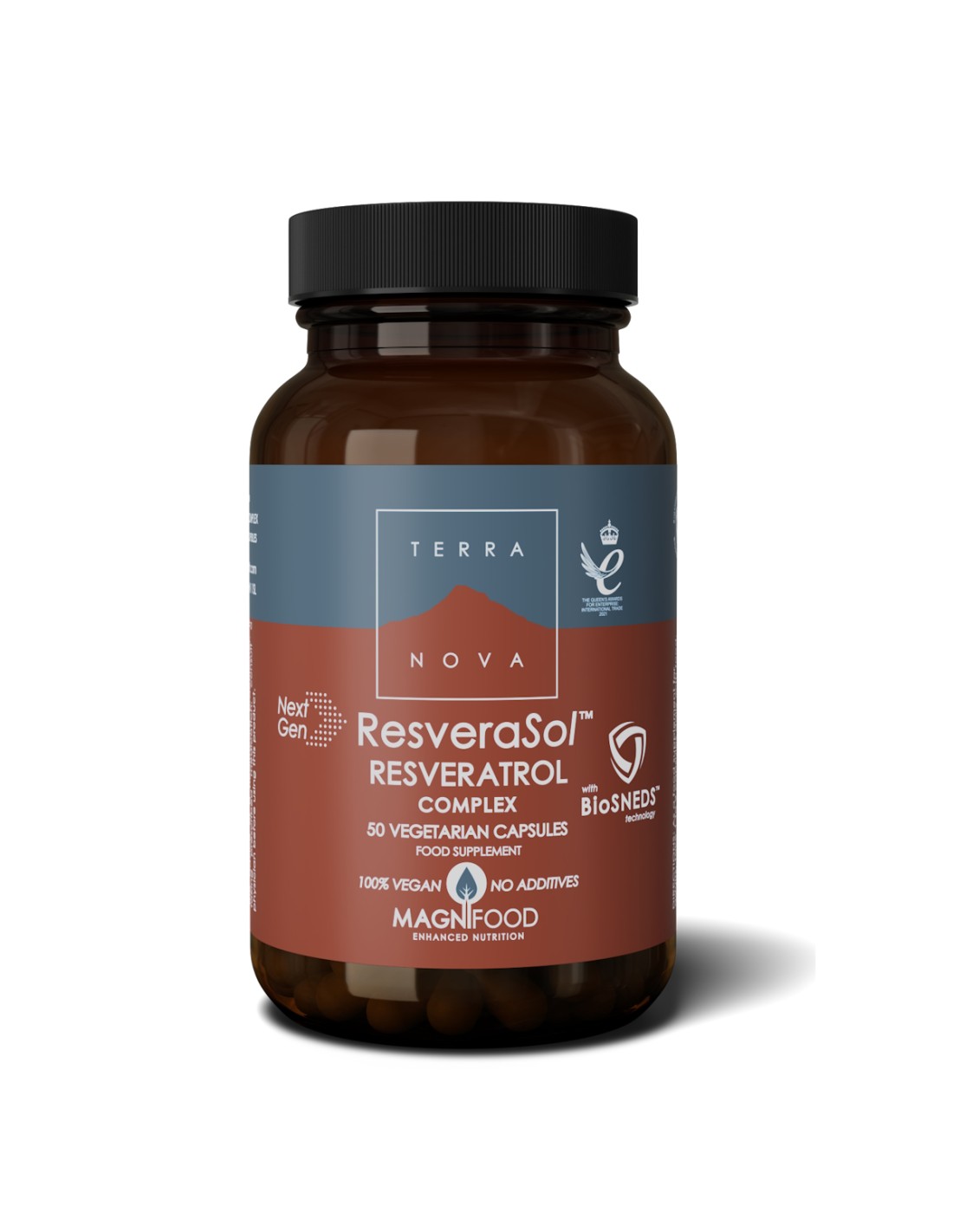 Terranova Resverasol Resveratrol kompleks 50 kapsula