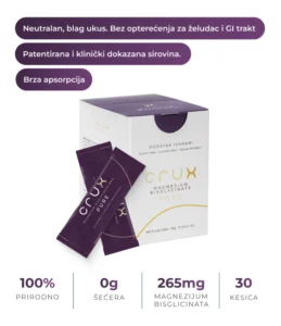 Crux Pure Magnezijum Bisglicinat 30 kesica