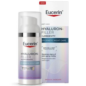 Eucerin Hyaluron Filler + Longevity Epigenetic noćna krema 50 ml monis