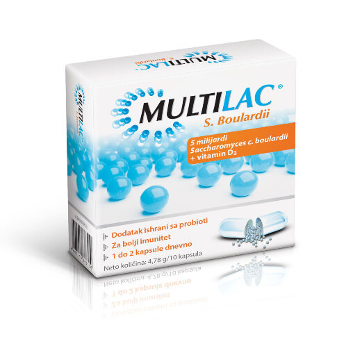 Multilac S.Boulardii 10 kapsula