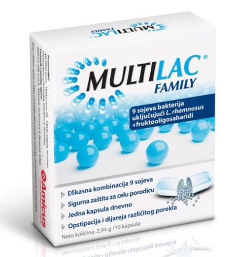 Multilac® Family 10 caps