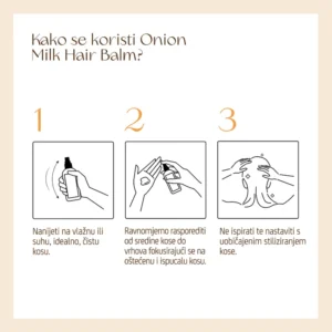 Onion Milk Hair Balm monis