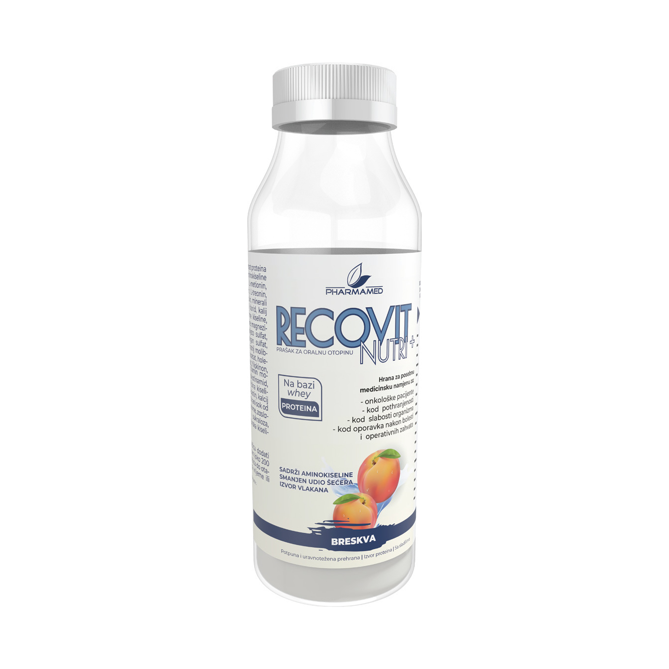 Pharmamed Recovit + Nutri prašak 65 g BRESKVA